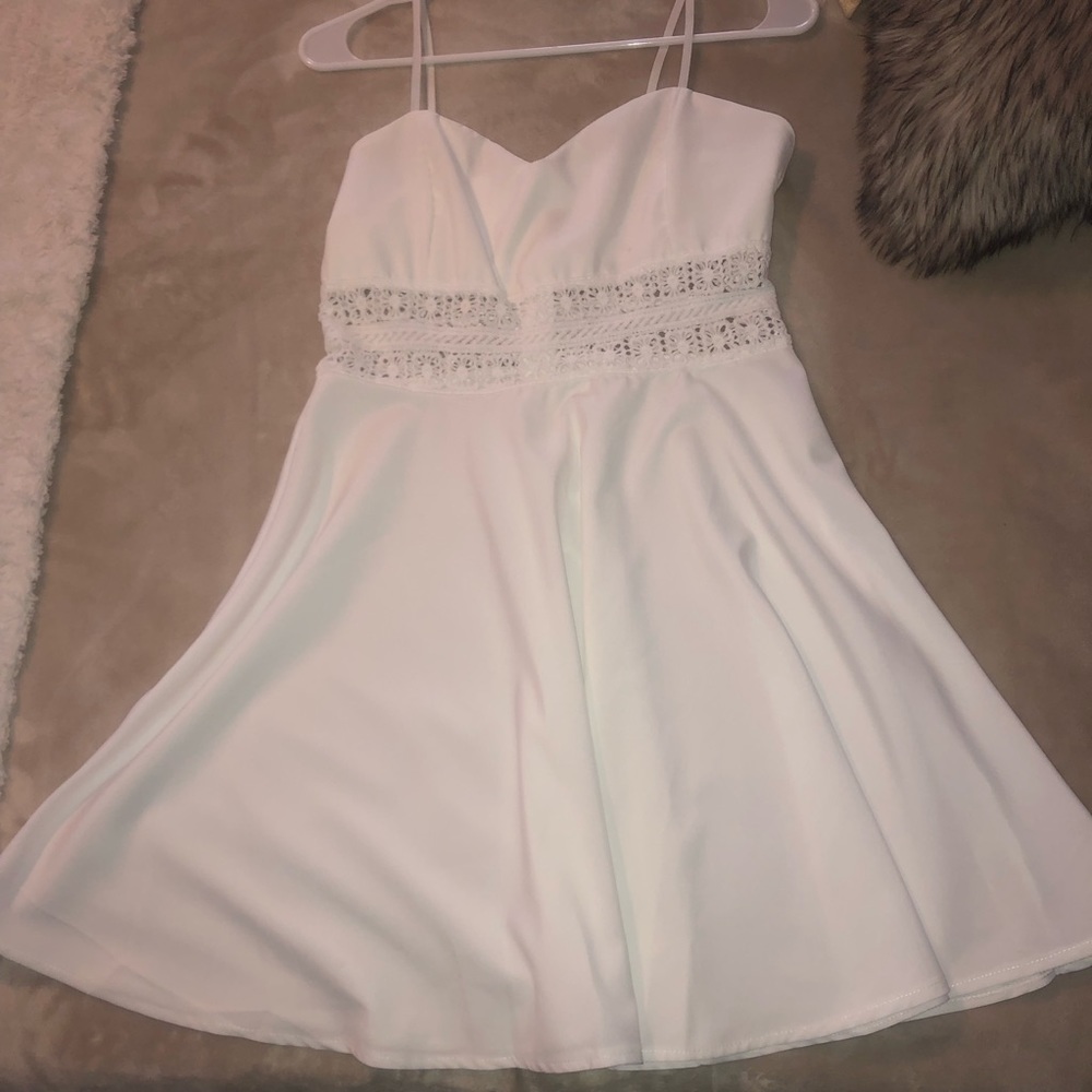 White dress
